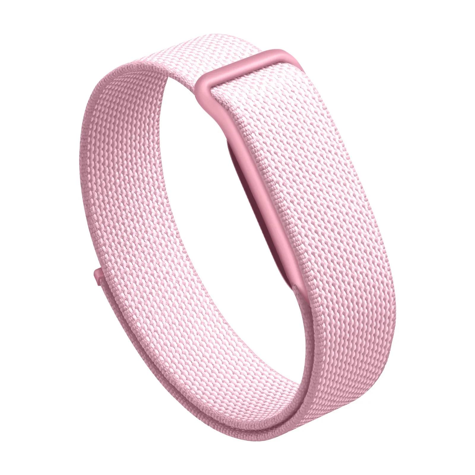 Breathable Braided Nylon Wristband with Buckle