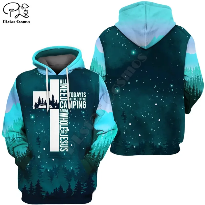 

PLstar Cosmos 3D Printed Newest A Little Bit Of Camping Funny Hrajuku Streetwear Unisex Casual Hoodies/Zip/Sweatshirt 1