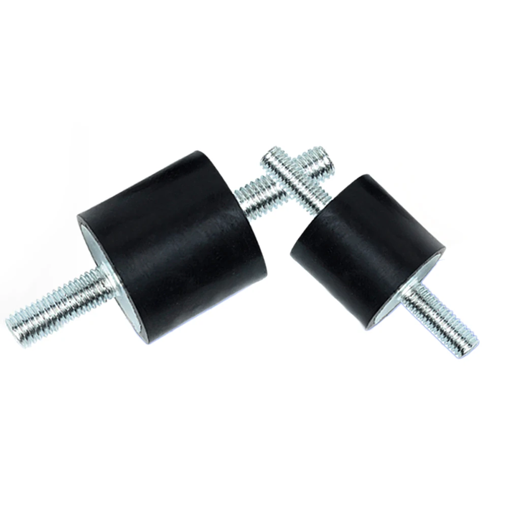 

1pcs Rubber Shock Absorber Anti Vibration Isolator Double Male Thread Mounts Bobbins M8x23mm Dia 20/25/30/40mm Type VV