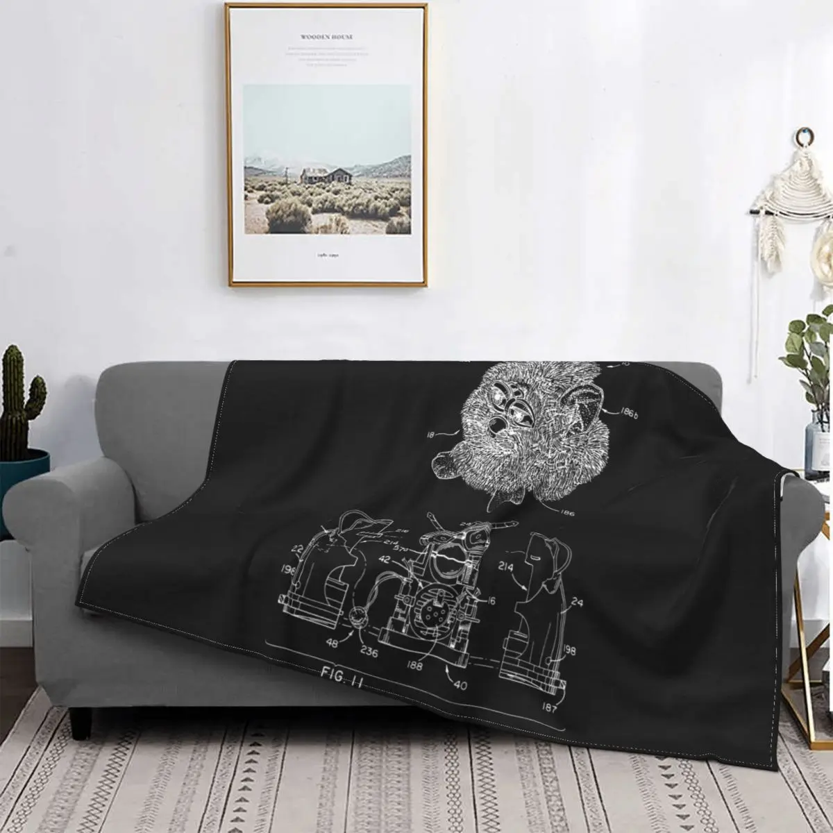 Furby Brevetto Furby Coperta Comoda Biancheria Da Letto Shaggy Biancheria Da Letto In Microfibra Fornitura Divano Decorativo