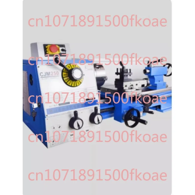 

Токарный станок CJM250, Настольный Токарный станок для обработки металла, небольшой домашний многофункциональный токарный станок для обработки металла