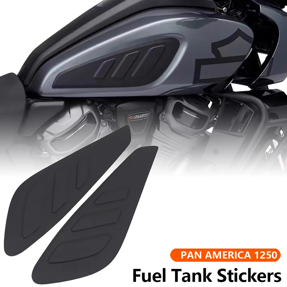 Motorcycle modified non-slipFor side fuel tank stickers waterproof pad glue 3M sti0ckers suitable for Harley Pan Am 1250 21-23