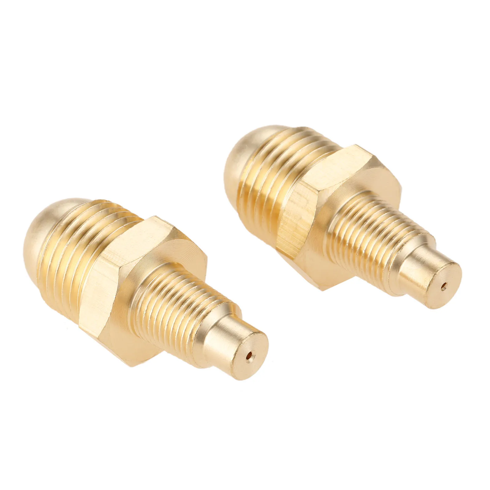 Solid Brass Propane Orifice Connector Tube fits for Casting Cooking Stove Grill Turkey Pot Cooker 3/8