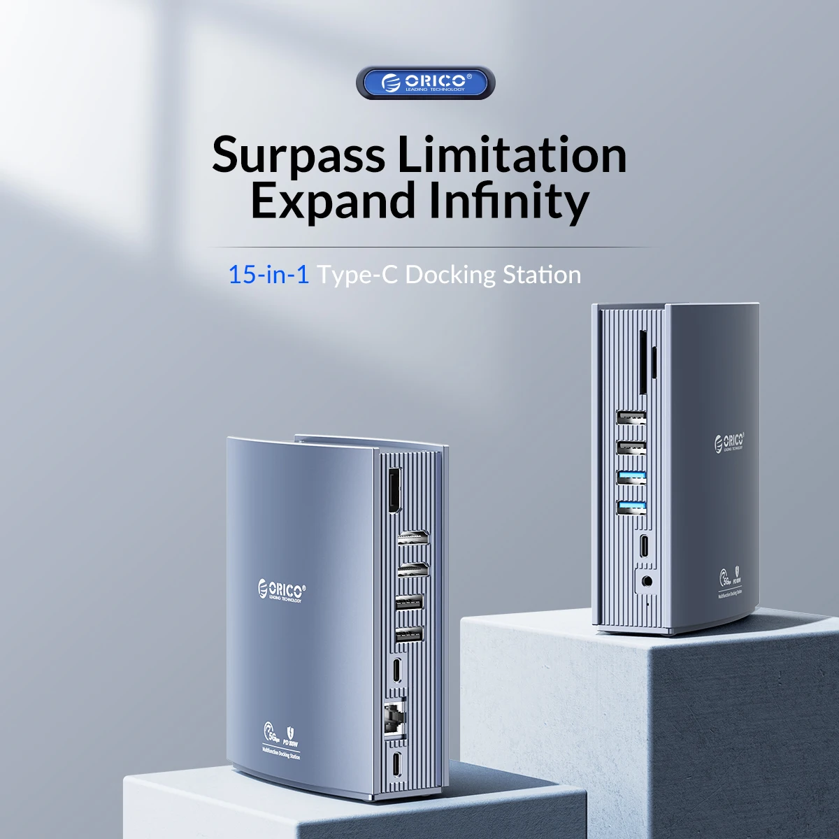 ORICO USB-C ドッキングステーション 15-in-1 Type-C ORICO USB C