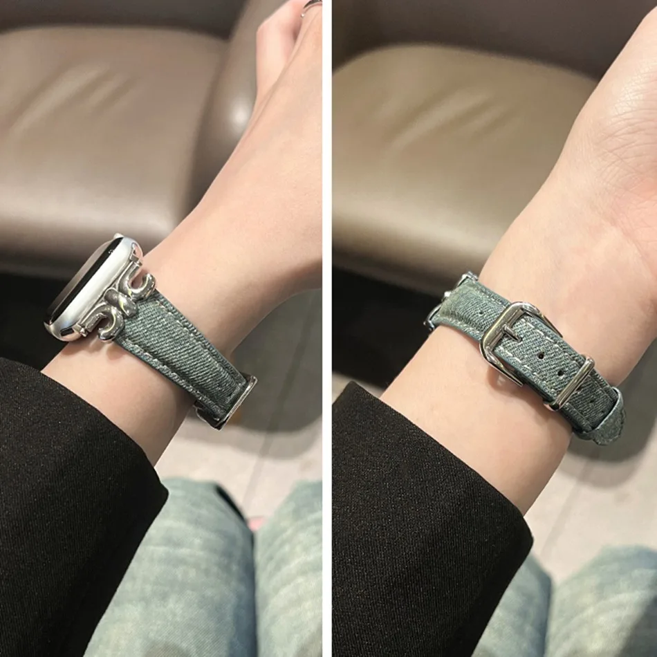 Apple Watch Series 9 8 7 6 5 SE 38/40/41/42/44/45mm Ʈ    iWatch UItra 2 49mm  м ݼ Ŭ Ʈ