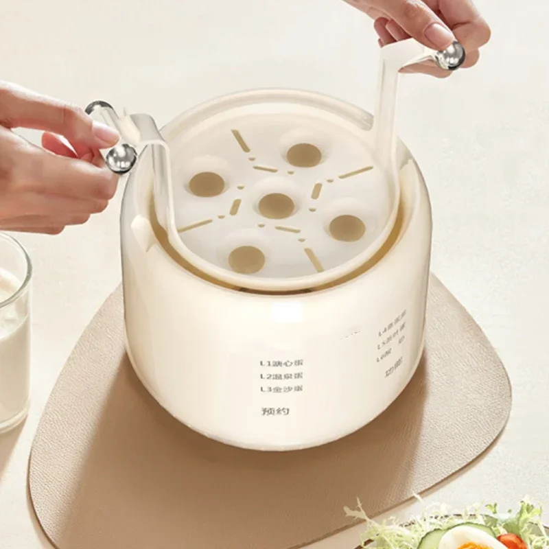 Egg Poacher Egg Steamer Household Multi-function Breakfast Machine Reservation Runny Heat Preservation