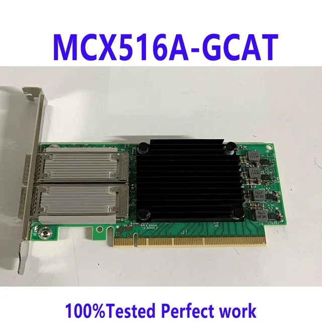 Карта сетевого интерфейса Mellanox MCX516A-GCAT ConnectX-5 EN, двойной порт 50 ГБE 1