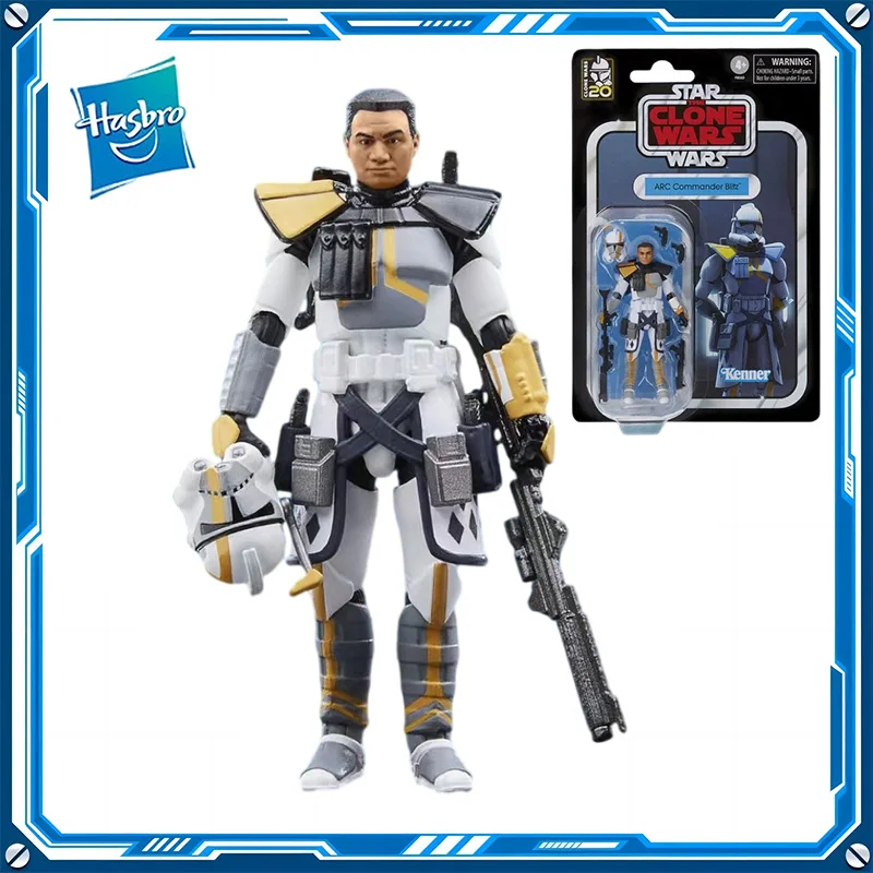 

Оригинальные фигурки в наличии Hasbro Arc Commander Blifz Star Wars, 3,75 дюйма, ПВХ, Аниме фигурки, модели игрушек