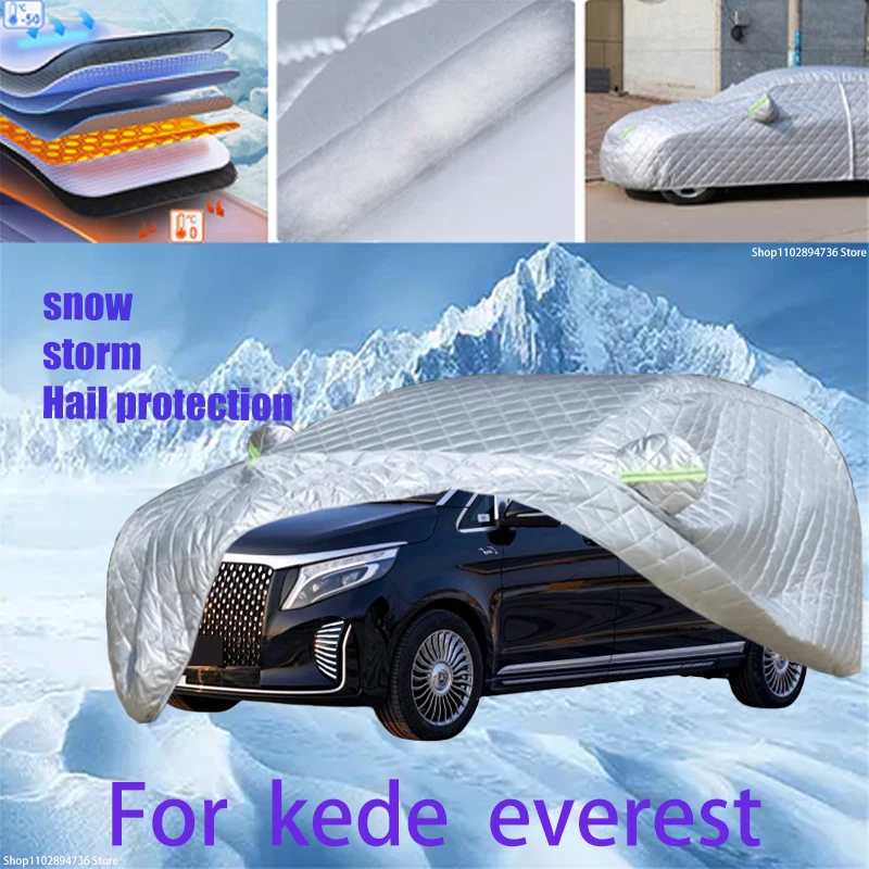 

For kede everest Outdoor Cotton Thickened Awning For Car Anti Hail Protection Snow Covers Sunshade Waterproof Dustproof