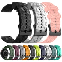 Soft Rubber Watch Bands for Fossil GEN 6 5 5E LTE 44mm 45mm Wriststrap for Samsung Galaxy Watch 6 5 4 Classic 44mm 40mm Bracelet