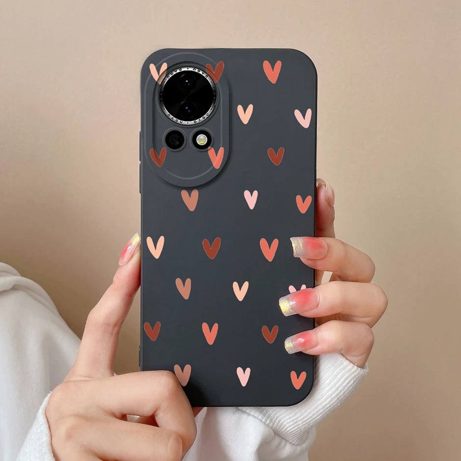 Cute Funny Expression Liquid Silicone Shockproof Phone Case Cover