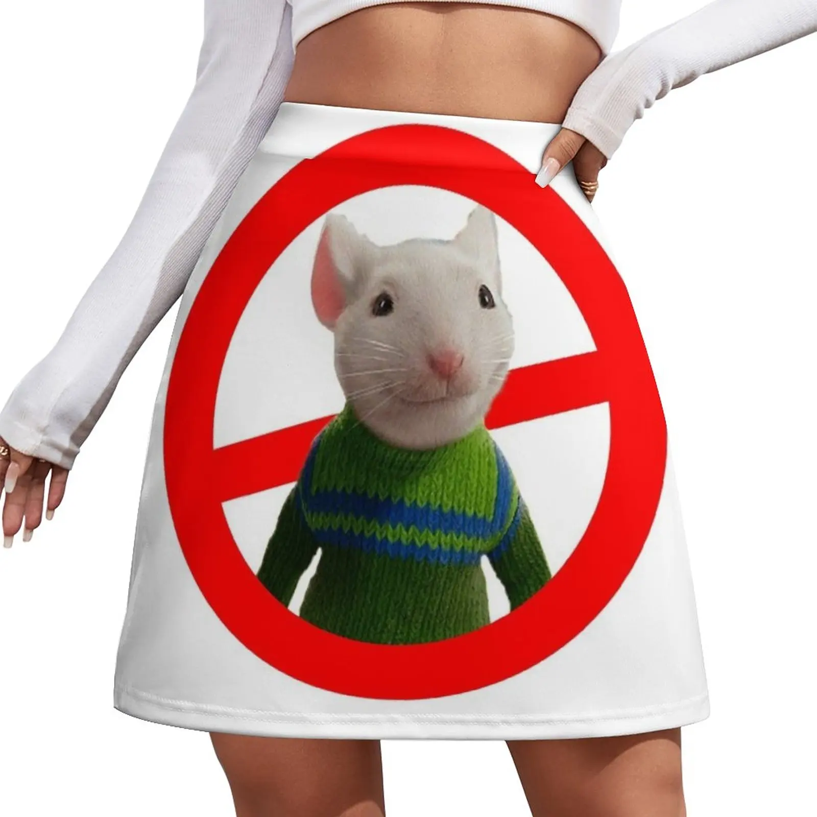 We Hate Stuart Little Mini Skirt korean style clothes women 2024 korean luxury clothing korsus discipline of hate 1 cd