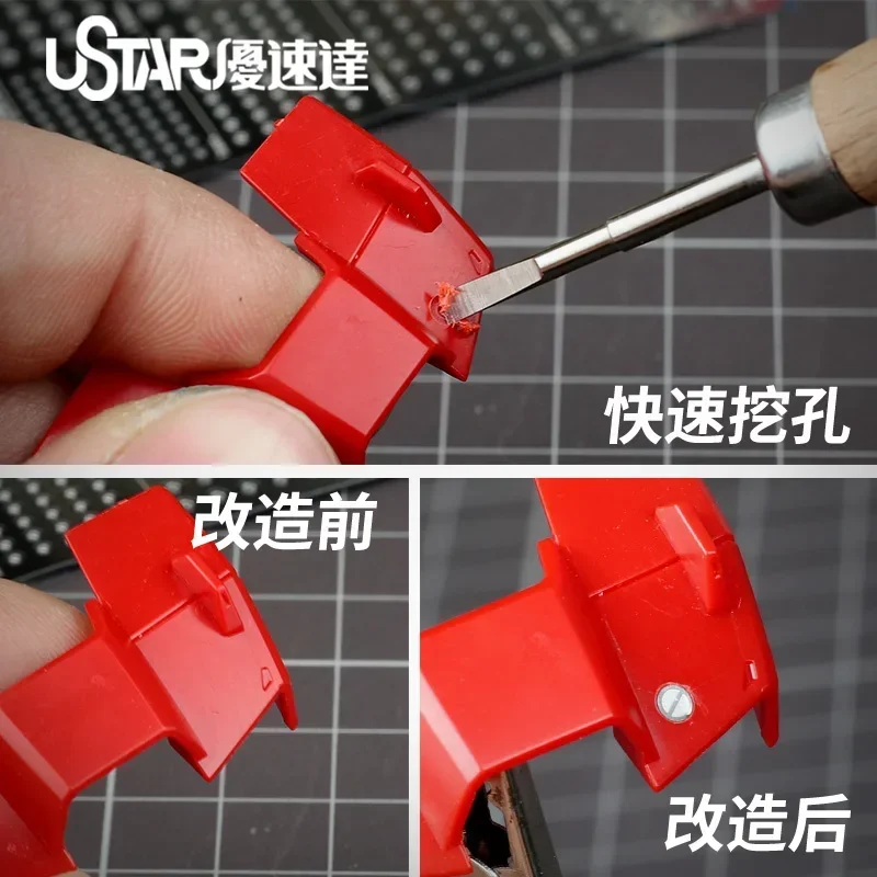 Ustar UA9090610 1.0-3.0mm 모델 플레이트 오프닝 나이프 - UA91300..
