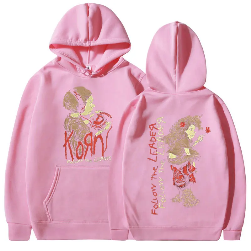 Korn Follow The Leader Walkman Hoodie Metal Gothic Rock Band