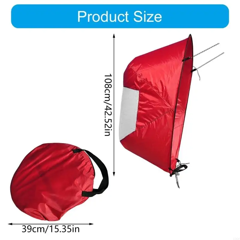 Kayak Downwinds Wind Sail Paddles Inflatable Boats Drifting Downwinds Sail 400C