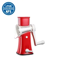 LFGB – trancheuse rotative de cuisine Ultra efficace, Certification, avec 6 lames et ventouse, râpe à pommes de terre et carottes, outil de cuisson 1