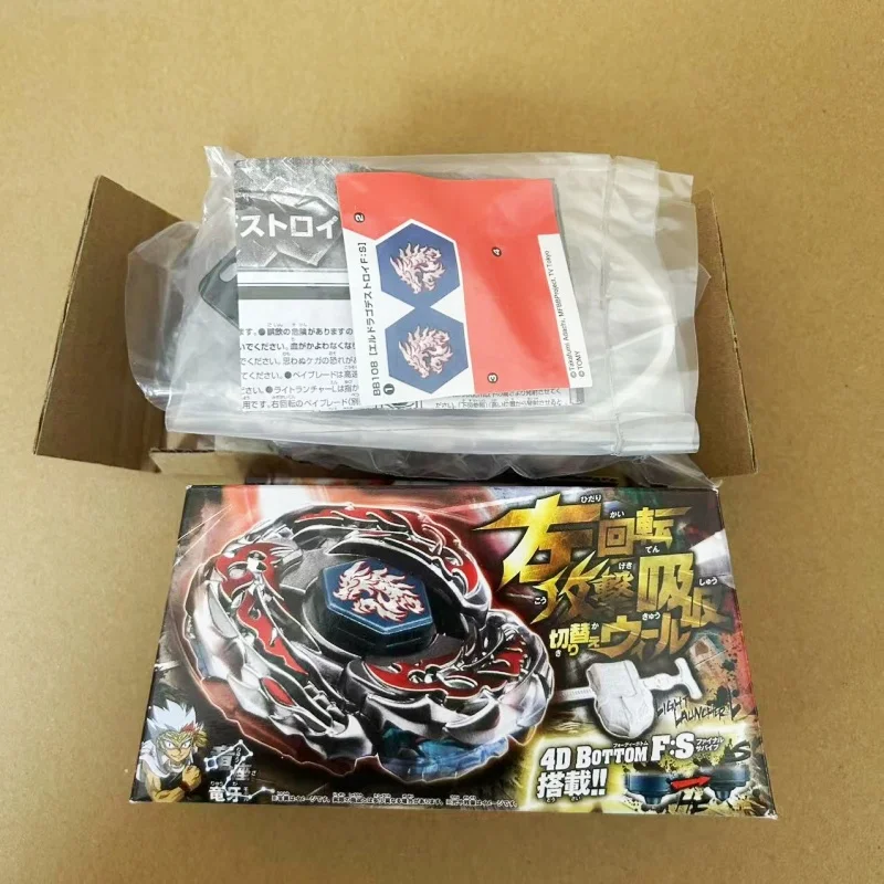 beyscollectors Top BB108 L-DRAGO DESTROY F: S 4D SISTEM Light Launcher box spinning top toy battle tops battle top toy beyblade toys