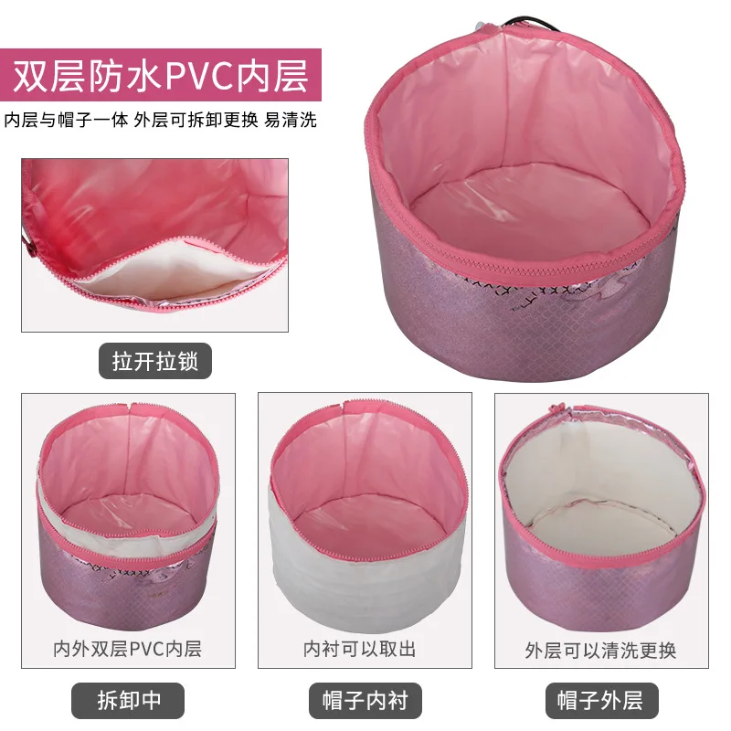 Thermal Treatment Hair Cap Heating Hair Steamer 220V Care Accessories Bonnets for Women Dryer Home Spa Salon Styling