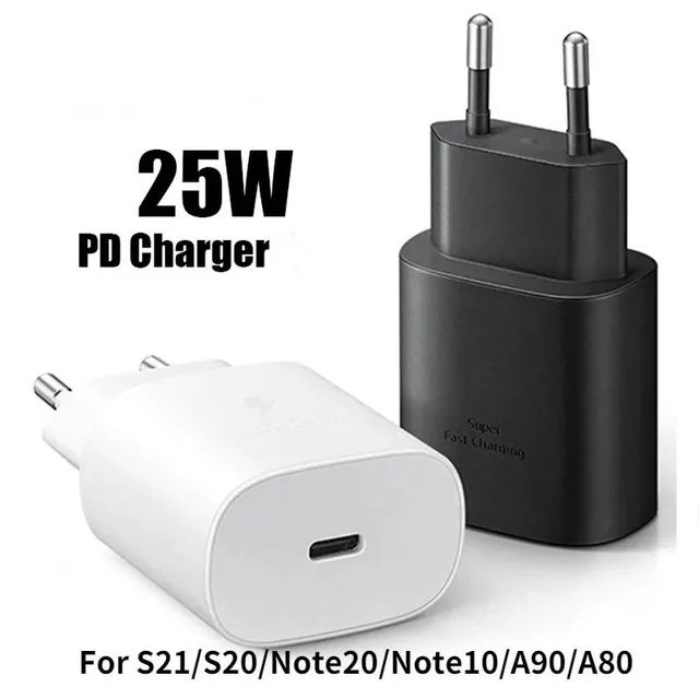 Caricabatterie Samsung 25W Super Rapido - Doppia Porta USB-C/USB-A, Con Cavo 1.8m, Per Galaxy S22/S21/S20 - Foto 11