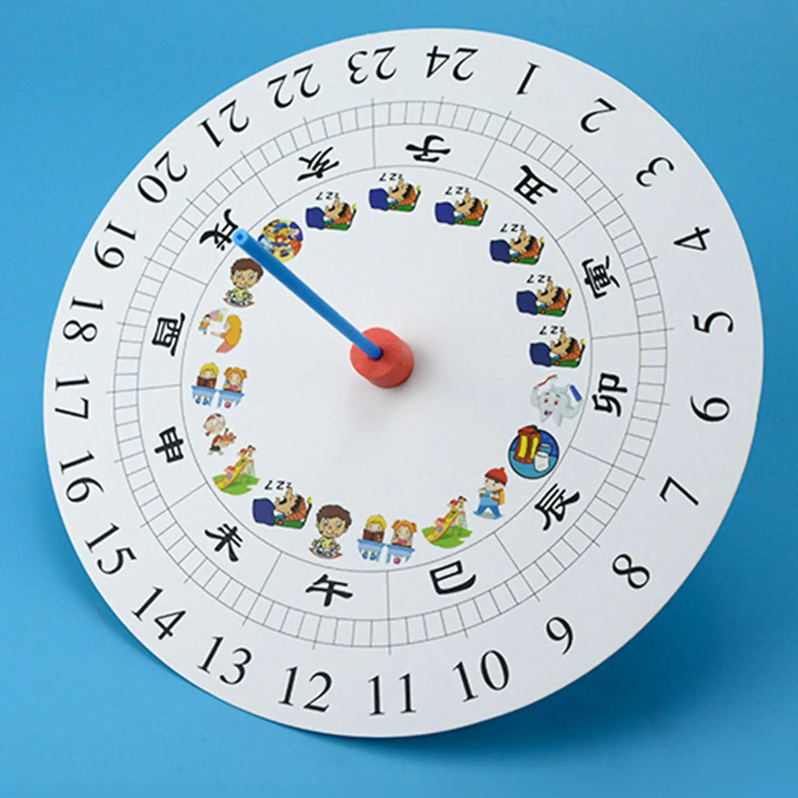 Sundial Clock Model ,Assembling Ornament Scientific Experiment Model DIY Sundial Toy for Activity Indoor Outdoor Children Boys
