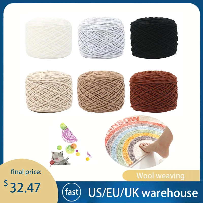 Knitting-Wool-Yarn-Tufting-Gun-with-Long-staple-Cotton-Wool-DIY-Hand ...