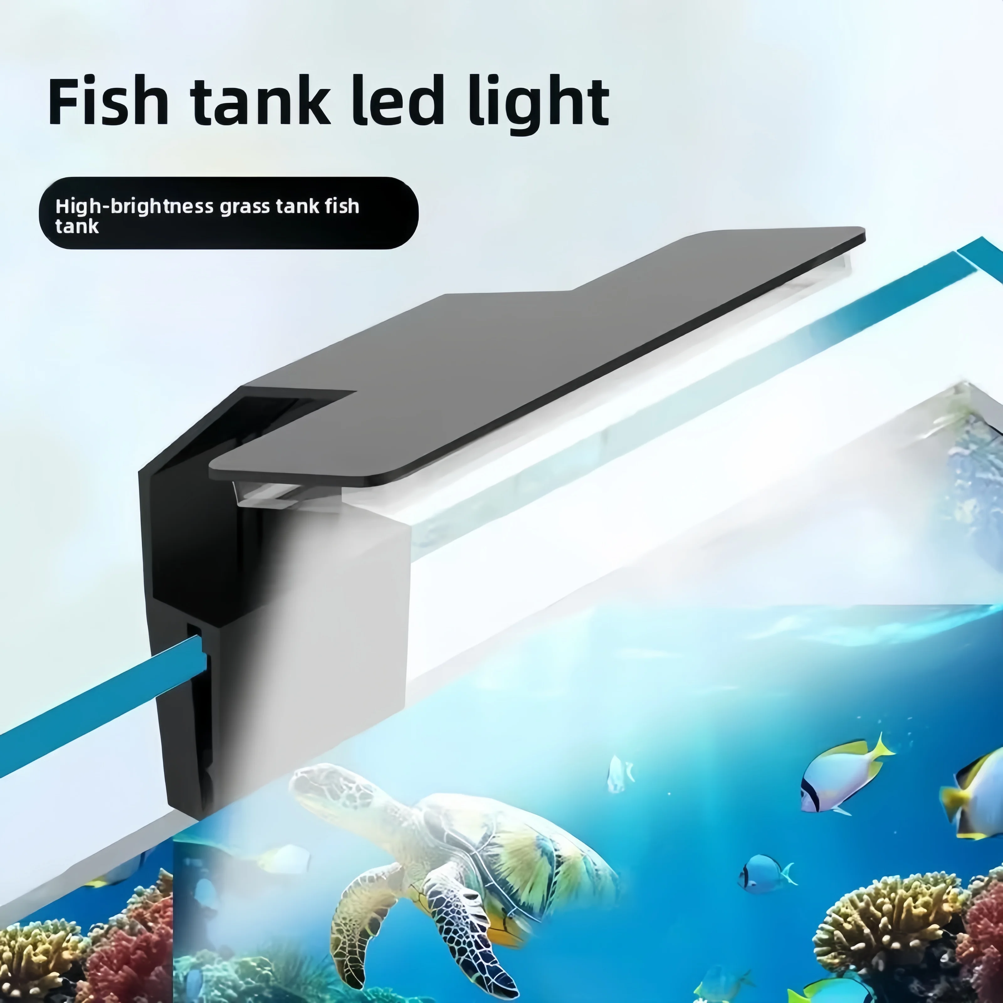 Aquarium LED Light: Energy-Efficient, Waterproof Clip-On Lighting for Plants and Small Tanks