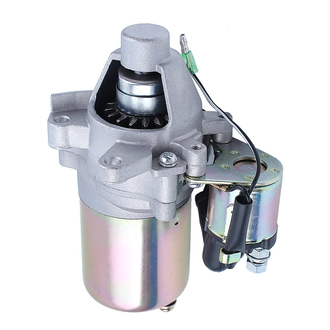 Starter Motor for Honda GX160 GX200 5.5HP 6.5HP Engine w/Solenoid Replace OEM for 31210-ZE1-023