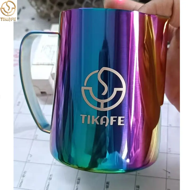 Montalatte In Acciaio Inox 304 Motta Latte Art Cup Brocca Schiumogena Creamer Foam Maker Melkopschuimer 350/600Ml