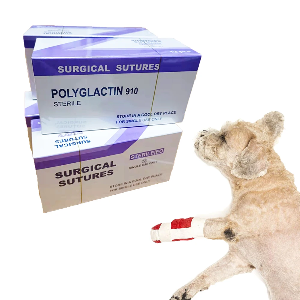 Nylon Silk Sutures Disposable 4/0 3/0 2/0 0 1 75cm Medical Student Practice Kit Surgical Suture Polypropylene