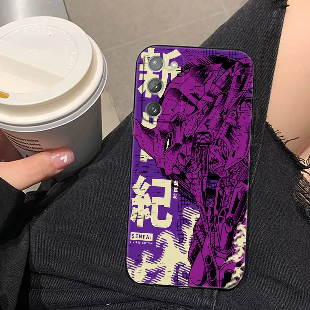 Neon Genesis Evangelion Inspired Phone Case - Vibrant Design Cover