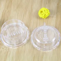 Boîte de torsion d'ail domestique multifonctionnelle, outil manuel en plastique, broyeur d'ail pour gingembre et Chili, Gadgets de cuisine, 2 pièces 4