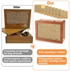 1000/2000/3000/5000/10000 Euro Dollar Money Box Piggy Bank Wood Money Bank Reusable Money Box With Saving Goal And Numbers Boxes 2