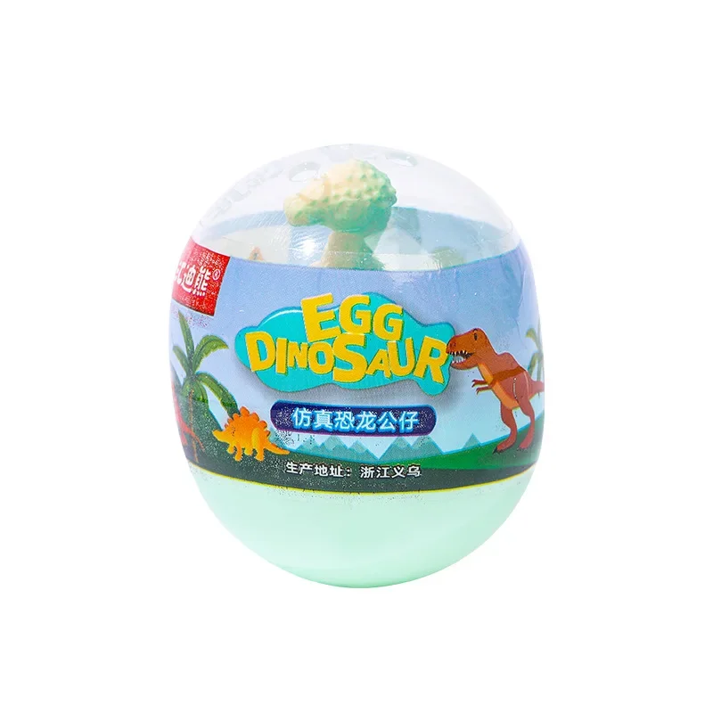 10Pc Simulated Dinosaur Model Surprise Capsule Egg Toys for Kids Birthday Party Favors Pinata Filler Kindergarten Gift Treat Bag