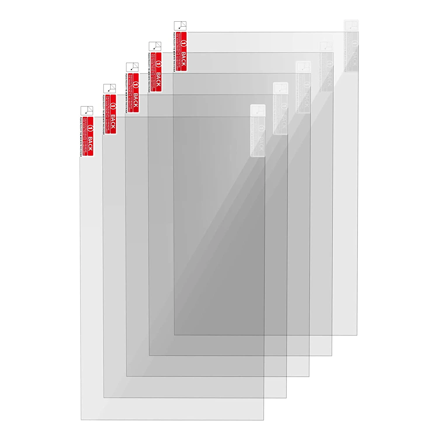 

10Pcs Screen Protector for LCD Resin 3D Printer, Screen Protective Film for Photon Mono 4K 6.23 Inch Monochrome