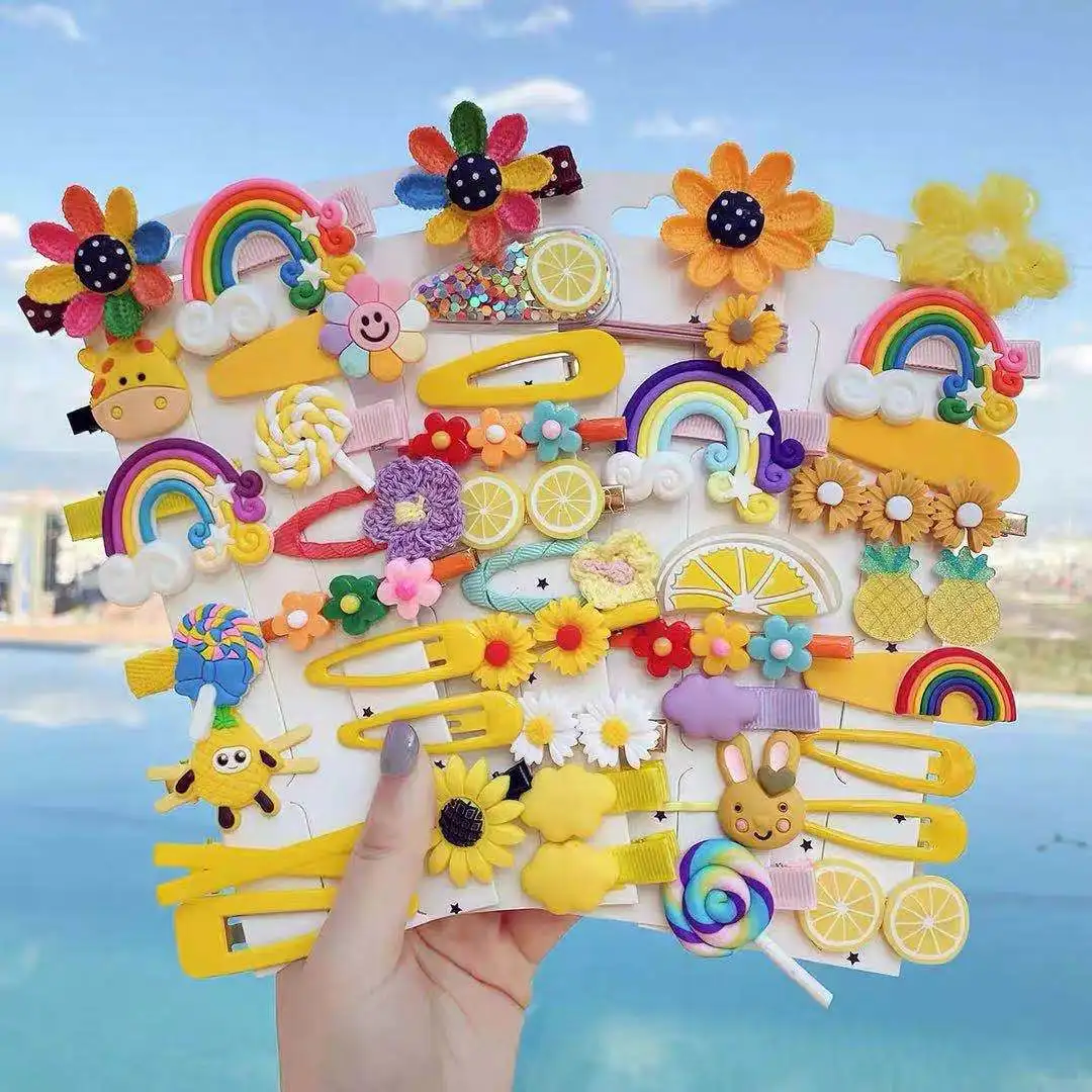 

Girls' Hairpin 2023 New Cartoon Headwear Little Girls' Hair Clip Children's Hair Accessories
