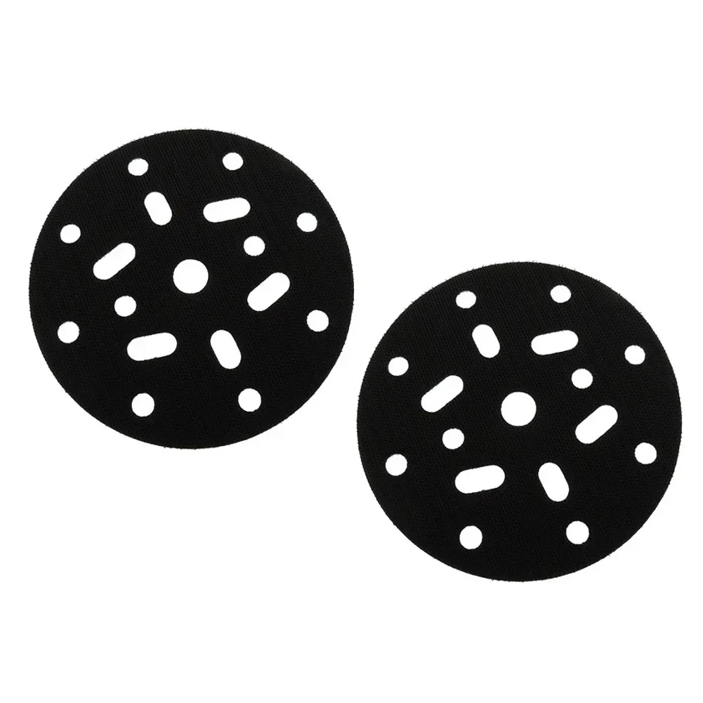 Sanding Discs 2pcs 6" 150mm Interface Pad Protection 8+6/8+1 Holes For Sander Backing Pads Buffer