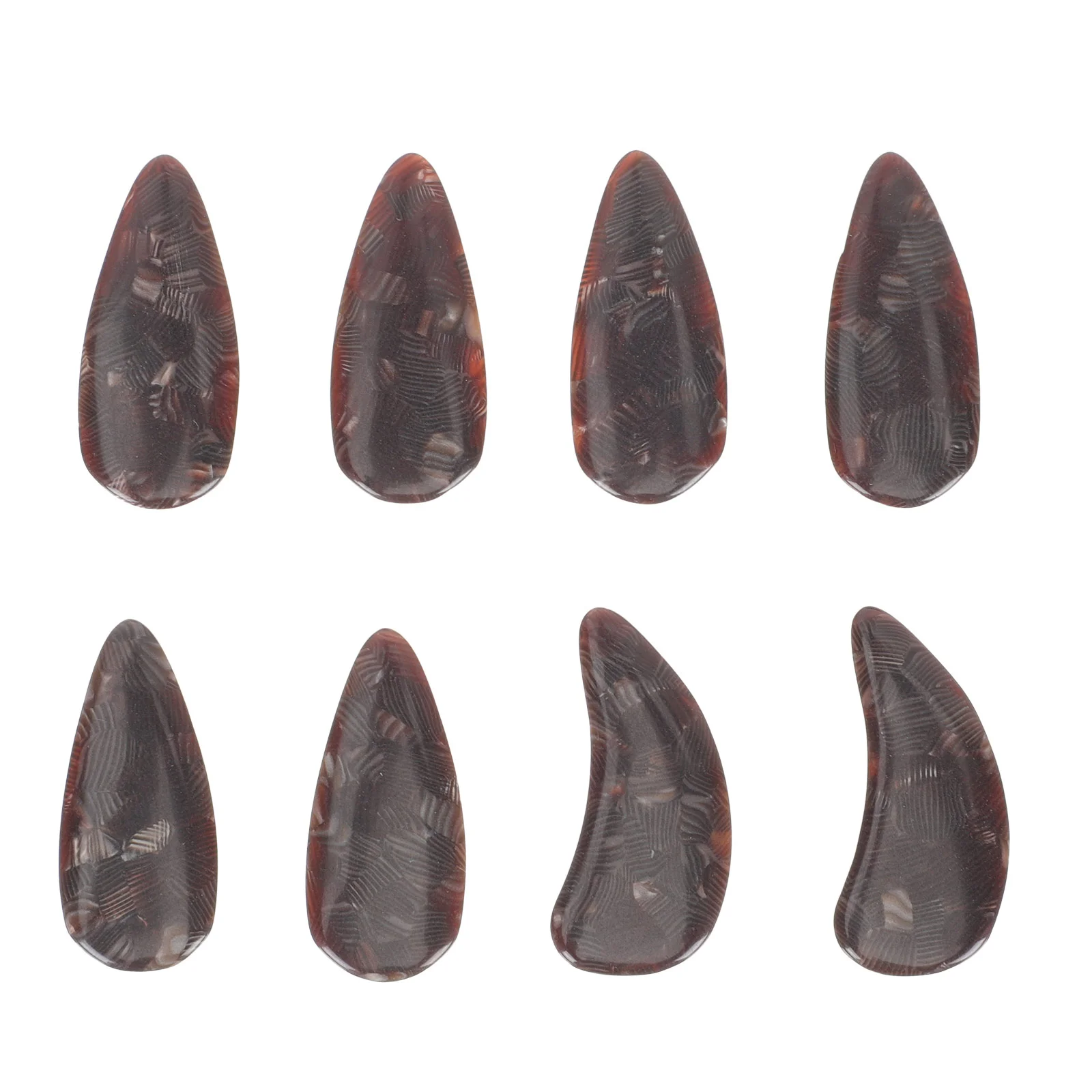 

8Pcs Guzheng Protective Fake Nails Guzheng Finger Picks Guzheng Practice Tools