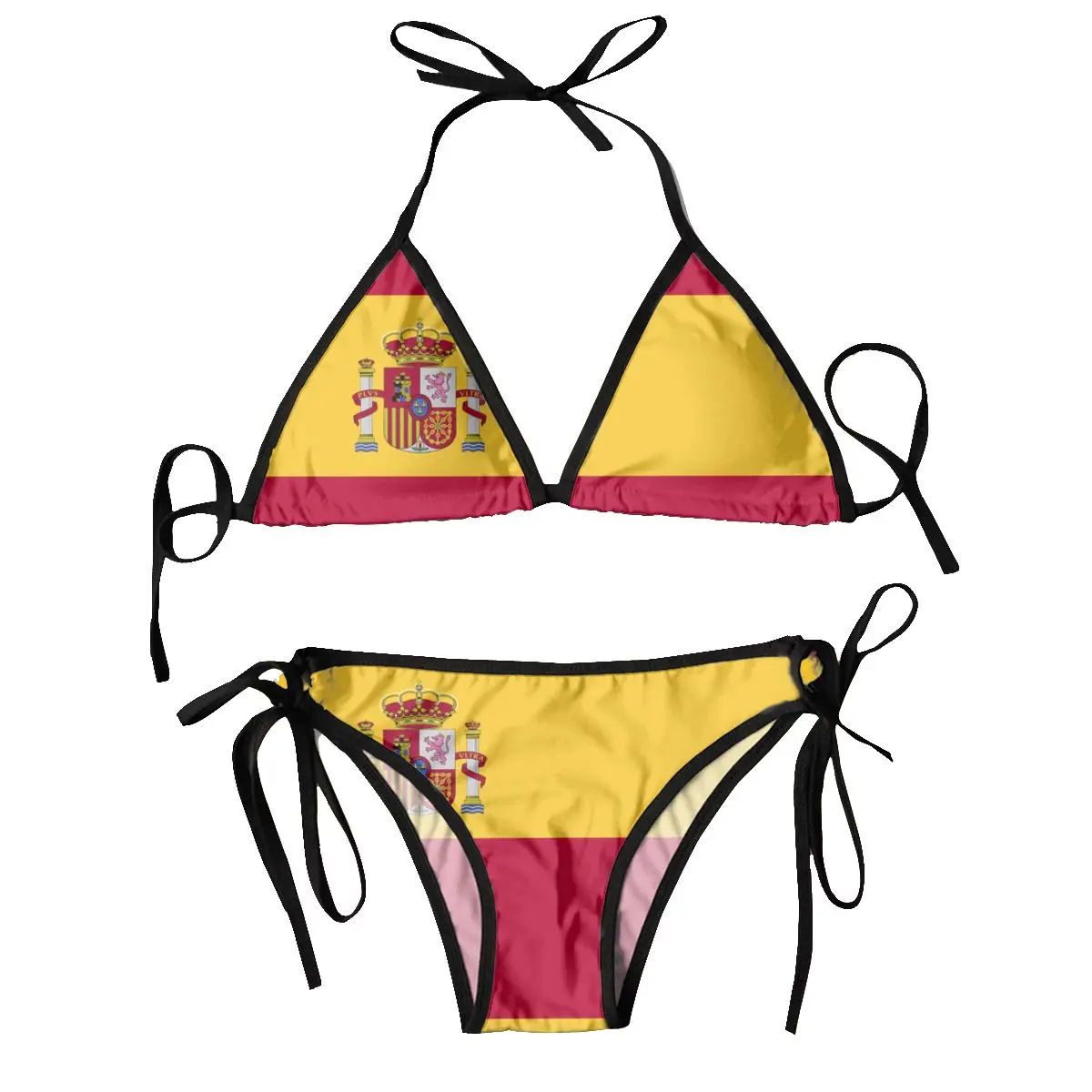 Женский-купальник-из-двух-предметов-комплекты-для-отпуска-2024-бикини-с-флагом-Испании