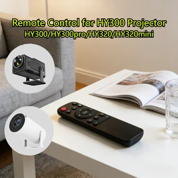 Telecomando intelligente universale per proiettore HY300 compatibile con i MINI proiettori HY300 PRO HY320 Telecomando portatile
