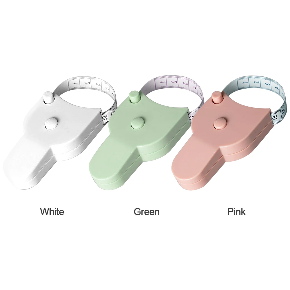 150 Cm Body Measuring Tape Accurate Measure Soft Retractable Push Button Retract tape measure measuring tape