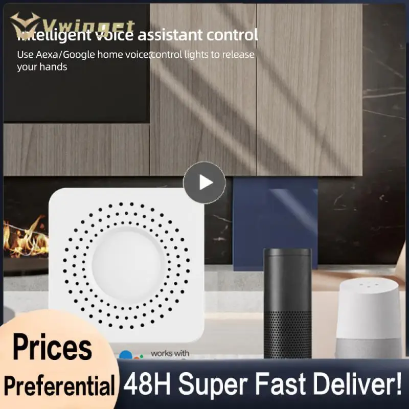 

Умный диммер Tuya с Wi-Fi, нулевой модуль с поддержкой двухстороннего управления, работает с Alexa Alice Home