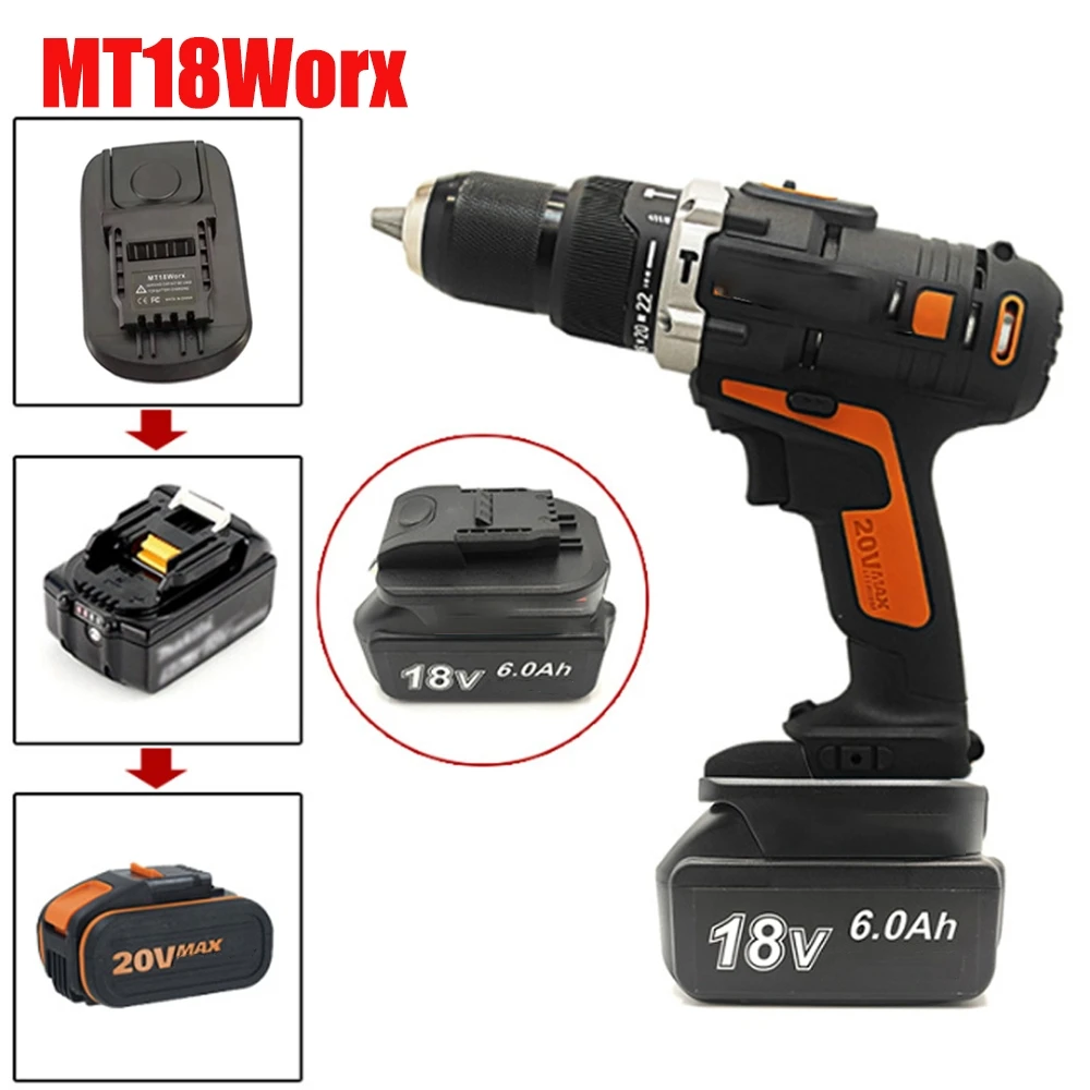 Adaptador de Bateria Li-Ion para Worx, Ferramentas