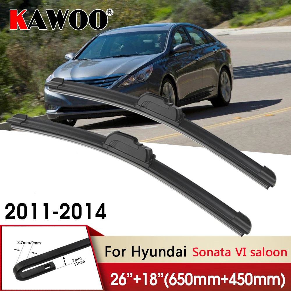 Hyundai Sonata 2014 Windshield Wipersnull