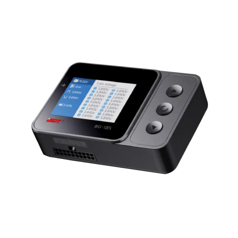 ISDT BG-18S Smart Battery Lipo Checker Детектор литиевых батарей поддерживает несколько типов батарей LiPo/LiFe thumbnail 6