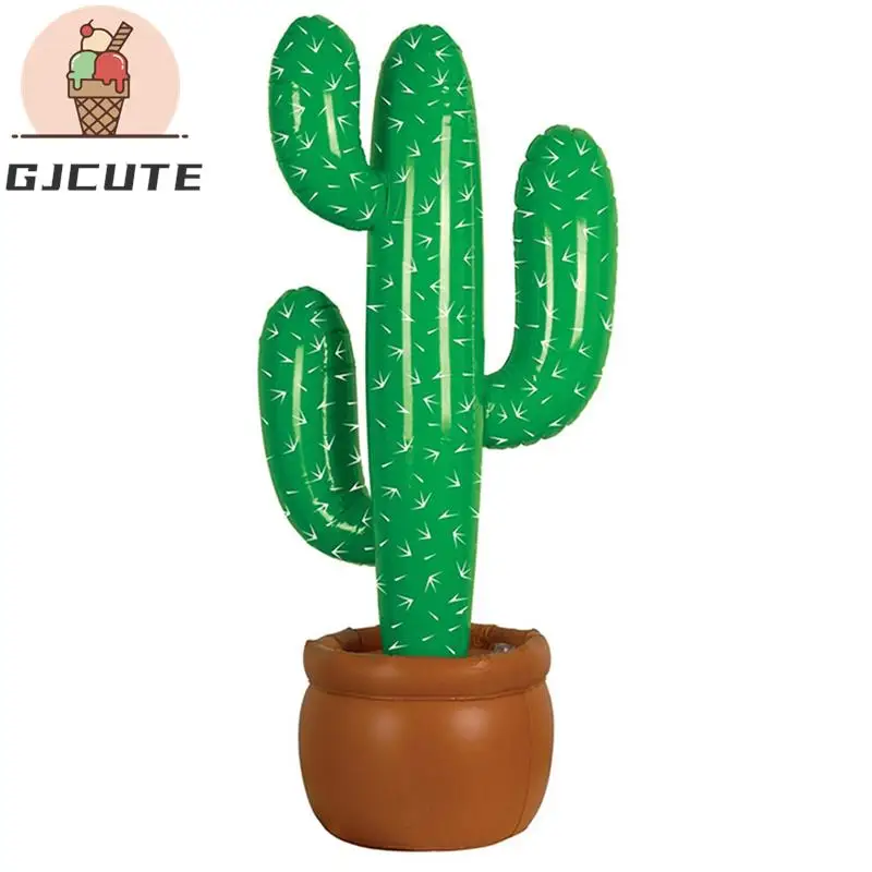 Cartoon Deer/Cactus/ Giraffe Animal Balloon PVC Anime Inflatable Swords Children Toy 1pc Infaltable Outdoor Kids Garden Yard Toy