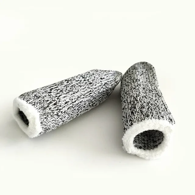 5 Grade Cutting Resistant Finger Cover 10Pcs Cut Resistant Finger Cover Labor Protection Kitchen Cutting Finger Cover 6