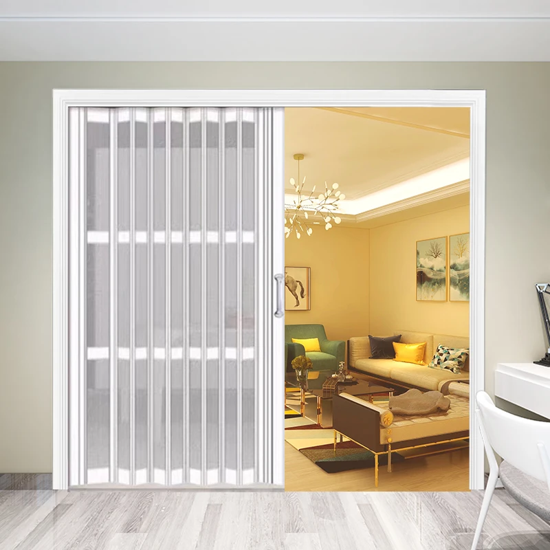 Japan Aluminum Accordion Door Foldable Sliding According Door Room Separation fire proof indoor use Size Dimensions