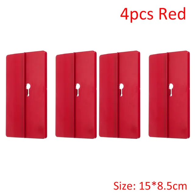 4pcs Red