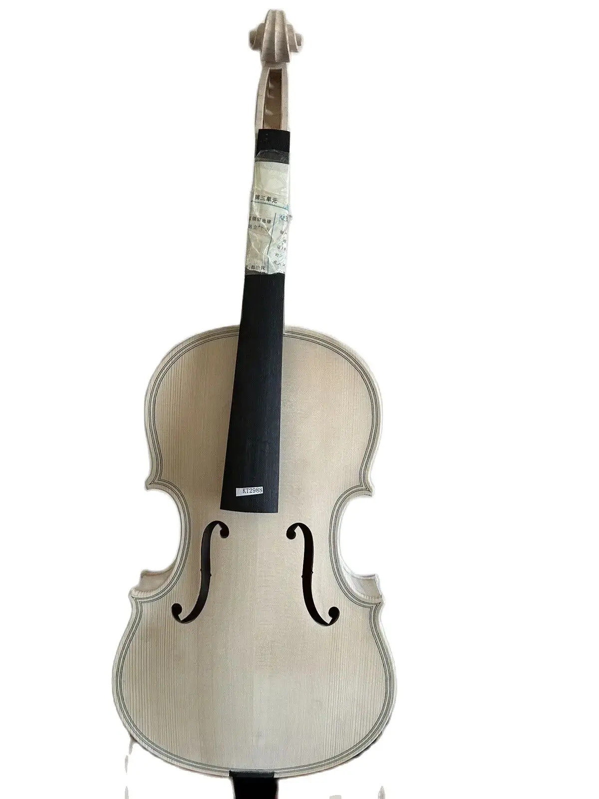 15.5" Viola In White Maggini Model Flamed Maple Back Spruce Top Hand Made K2988