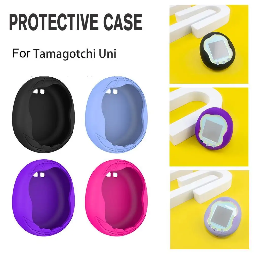 

Silicone Protective Cover for for Tamagotchi (2023) Silicone Case Protector Skin Sleeve Shell for Tamagotchi 4 Styles